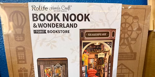 Book Nook Build Night