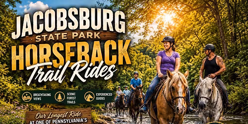 Lehigh Valley Trail Ride at Jaobsburg State Park-