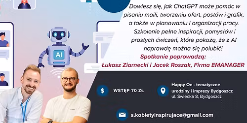 Moc Kobiet & Moc AI \u2013 praktyczne szkolenie z ChatGPT \u26a1