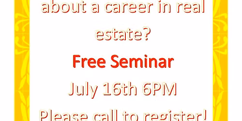 Real Estate Seminar