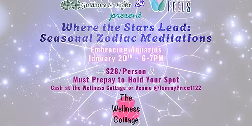 Where the Stars Lead: Seasonal Zodiac Meditations ~ Embracing Aquarius