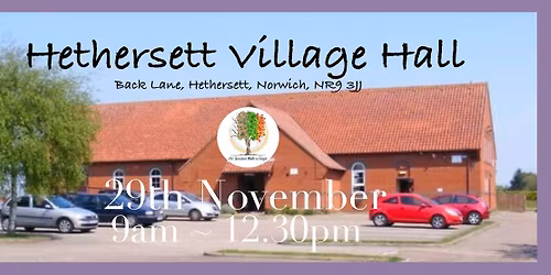Hethersett Village Hall - 29th Nov