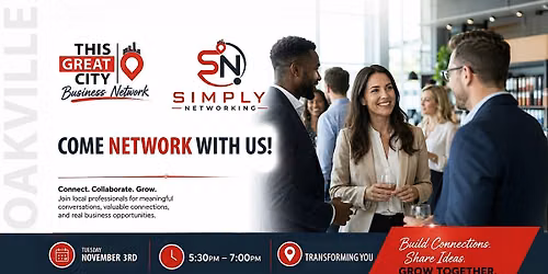 Simply Networking Event - Oakville