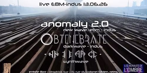 Concert Anomaly 2.0 \/ Obtenebrate \/ Niac