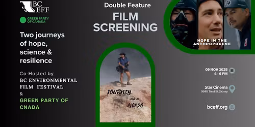 Double Feature-Film screening with Green Party