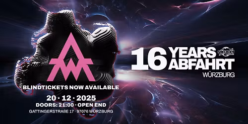 16 Years Abfahrt W\u00fcrzburg