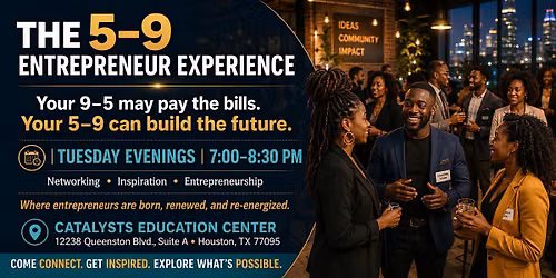THE 5\u20139 ENTREPRENEUR EXPERIENCE