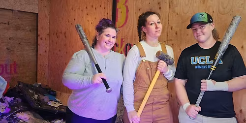 Blackout Rage Room Pop Up