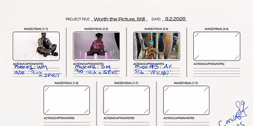 Worth the Picture, Still; Intro Storyboard mixer