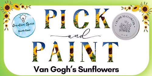 Paint & Pick: Van Gogh\u2019s Sunflowers 