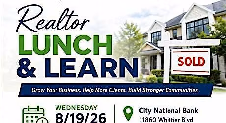 Explore Down Payment Programs Realtor Lunch and Learn Event