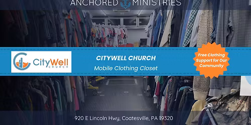 Mobile Clothing Closet w\/CityWell Church