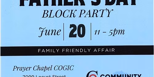 Father's Day Block Party