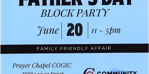 Father's Day Block Party