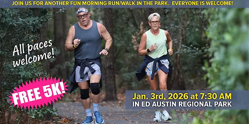 177th Official Ed Austin Regional parkrun (Jacksonville, FL)