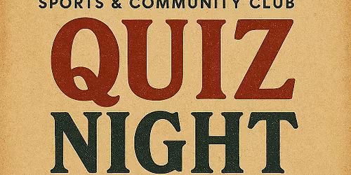 Quiz night!