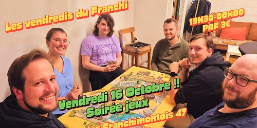 \ud83c\udfb2 La Soir\u00e9e Jeux de St-L\u00e9onard \u2022 Les Vendredis du Franchi