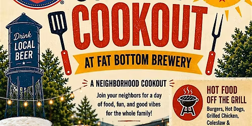 Summer Cookout at Fat Bottom Brewery
