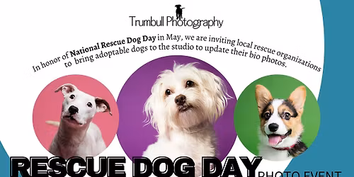 Rescue Dog Day Photo Event 2026