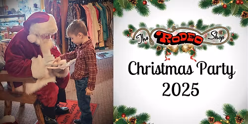 The Rodeo Shop Christmas Party with Santa (Free Photos)