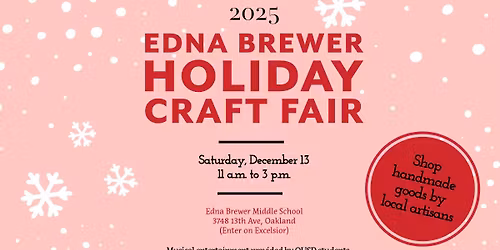 Edna Brewer Craft Fair 2025
