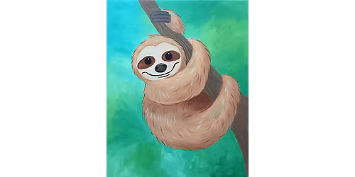 Sweet Sloth - Paint and Sip in Chicago | Classpop!\u2122