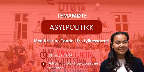 Temam\u00f8te om Asylpolitikk!