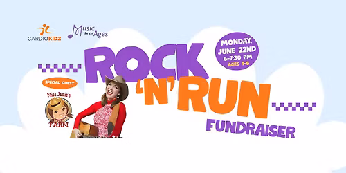 ROCK \u2018n\u2019 RUN Fundraiser with special guest Miss Jamie's Farm