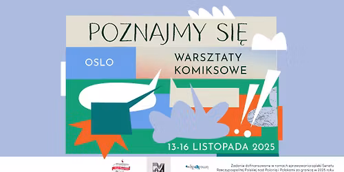 Warsztaty komiksu o nomady\u017amie \u2013 Poznajmy si\u0119! | Oslo 2025