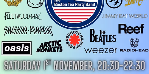 Boston Tea Party LIVE at The Railway Tavern, Framingham Earl!