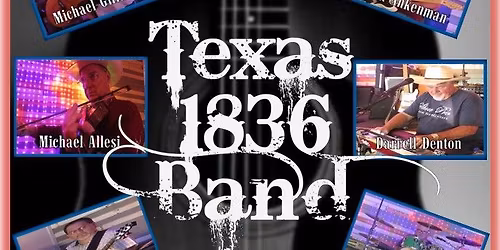 Texas 1836 Band Live at Texas Huddle Grille & Sports Bar