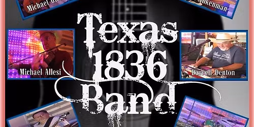 Texas 1836 Band Live at Texas Huddle Grille & Sports Bar