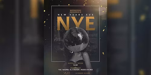 New Years Eve Party at Vue