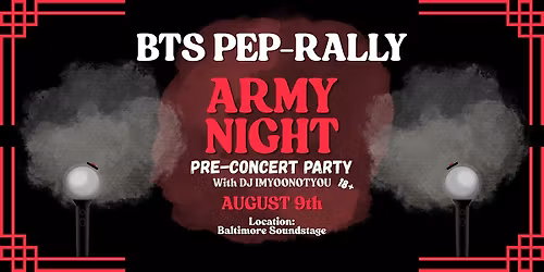'ARMY NIGHT' BTS PRE-CONCERT PARTY