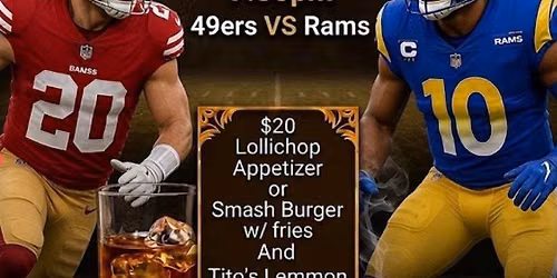 NFL Sip & Smoke Watch Party Thursday w\/ Food & Drink Specials @ Don Villavaso on the Bayou