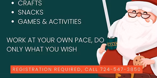 Santa Visits the Library