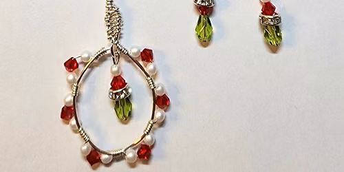 Mr. Grinch Pendant & Earring