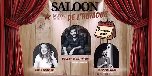 SALOON DE L'HUMOUR - BALLROOM L\u00c9VIS