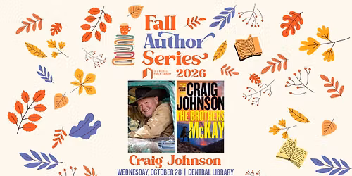 Fall Author Series: Craig Johnson