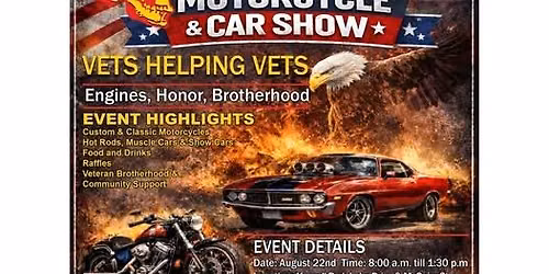 Combat Veterans Motorcycle Association Car Show