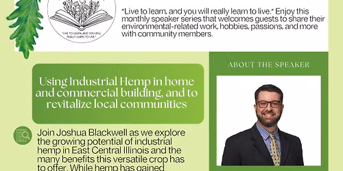Live to Learn: Using Industrial Hemp in Home & Commercial Building