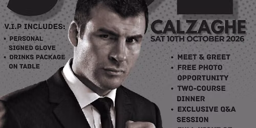 AN EVENING WITH JOE CALZAGHE