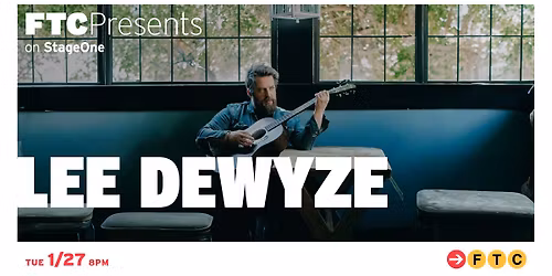 Lee DeWyze \u2022 Fairfield, CT \u2022 StageOne