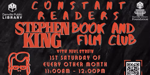\u201cConstant Readers\u201d Stephen King Book & Film Club