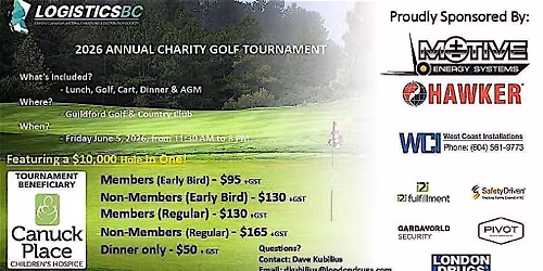 LogisticsBC Annual Charity Golf Tournament