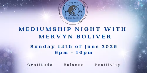 Beyond Boundaries Live Mediumship Demonstration with Marvyn Boliver 