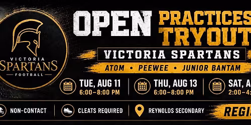 Youth Football Open Practices & Try-outs