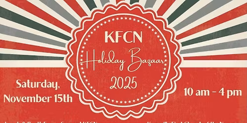 KFCN Holiday Bazzar