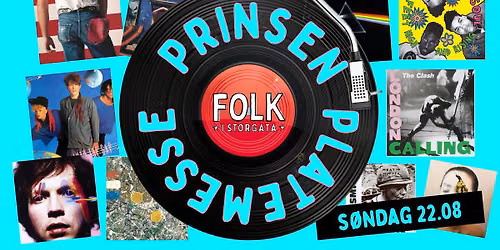 AVLYST: Prinsen platemesse p\u00e5 Folk