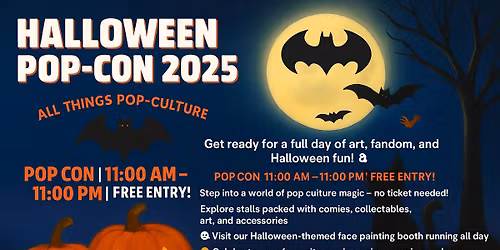 Halloween Pop-Con 2025